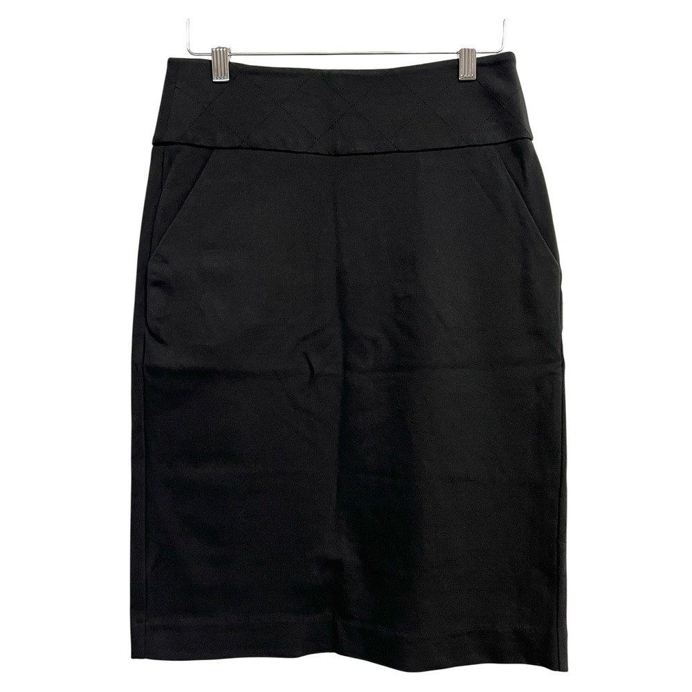 CAbi Black Pencil Skirt